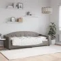 Sofá cama tela gris taupe 80x200 cm de vidaXL, Camas y somieres - Ref: Foro24-354181, Precio: 185,51 €, Descuento: %