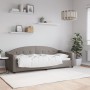 Sofá cama tela gris taupe 80x200 cm de vidaXL, Camas y somieres - Ref: Foro24-354181, Precio: 188,25 €, Descuento: %