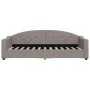 Sofá cama tela gris taupe 80x200 cm de vidaXL, Camas y somieres - Ref: Foro24-354181, Precio: 185,51 €, Descuento: %