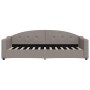Sofá cama tela gris taupe 80x200 cm de vidaXL, Camas y somieres - Ref: Foro24-354181, Precio: 188,25 €, Descuento: %