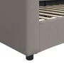 Sofá cama tela gris taupe 80x200 cm de vidaXL, Camas y somieres - Ref: Foro24-354181, Precio: 185,51 €, Descuento: %