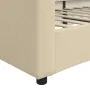 Sofá cama tela color crema 80x200 cm de vidaXL, Camas y somieres - Ref: Foro24-354182, Precio: 185,24 €, Descuento: %