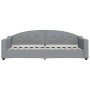 Sofá cama tela gris claro 90x200 cm de vidaXL, Camas y somieres - Ref: Foro24-354183, Precio: 192,86 €, Descuento: %