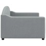 Sofá cama tela gris claro 90x200 cm de vidaXL, Camas y somieres - Ref: Foro24-354183, Precio: 192,86 €, Descuento: %