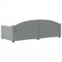 Light gray fabric sofa bed 90x200 cm by vidaXL, Beds and slatted bases - Ref: Foro24-354183, Price: 188,91 €, Discount: %