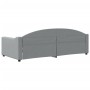 Sofá cama tela gris claro 90x200 cm de vidaXL, Camas y somieres - Ref: Foro24-354183, Precio: 192,86 €, Descuento: %