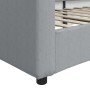 Sofá cama tela gris claro 90x200 cm de vidaXL, Camas y somieres - Ref: Foro24-354183, Precio: 192,86 €, Descuento: %