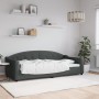 Sofá cama tela gris oscuro 90x200 cm de vidaXL, Camas y somieres - Ref: Foro24-354184, Precio: 176,51 €, Descuento: %