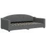 Dark gray fabric sofa bed 90x200 cm by vidaXL, Beds and slatted bases - Ref: Foro24-354184, Price: 188,65 €, Discount: %
