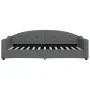 Dark gray fabric sofa bed 90x200 cm by vidaXL, Beds and slatted bases - Ref: Foro24-354184, Price: 188,65 €, Discount: %