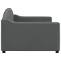 Dark gray fabric sofa bed 90x200 cm by vidaXL, Beds and slatted bases - Ref: Foro24-354184, Price: 188,65 €, Discount: %
