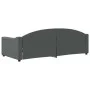 Dark gray fabric sofa bed 90x200 cm by vidaXL, Beds and slatted bases - Ref: Foro24-354184, Price: 188,65 €, Discount: %