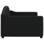 Sofá cama tela negro 90x200 cm de vidaXL, Camas y somieres - Ref: Foro24-354185, Precio: 189,89 €, Descuento: %