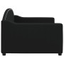 Sofá cama tela negro 90x200 cm de vidaXL, Camas y somieres - Ref: Foro24-354185, Precio: 192,73 €, Descuento: %