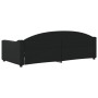 Sofá cama tela negro 90x200 cm de vidaXL, Camas y somieres - Ref: Foro24-354185, Precio: 192,73 €, Descuento: %