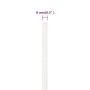 Cuerda de barco polipropileno blanco intenso 8 mm 100 m de vidaXL, Sogas y cuerdas metálicas - Ref: Foro24-152556, Precio: 28...