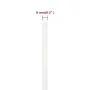 Cuerda de barco polipropileno blanco intenso 8 mm 100 m de vidaXL, Sogas y cuerdas metálicas - Ref: Foro24-152556, Precio: 27...