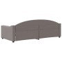 Sofá cama tela gris taupe 90x200 cm de vidaXL, Camas y somieres - Ref: Foro24-354186, Precio: 192,45 €, Descuento: %