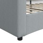 Sofá cama tela gris claro 100x200 cm de vidaXL, Camas y somieres - Ref: Foro24-354188, Precio: 201,82 €, Descuento: %