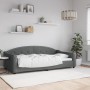 Sofá cama tela gris oscuro 100x200 cm de vidaXL, Camas y somieres - Ref: Foro24-354189, Precio: 203,12 €, Descuento: %