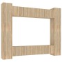 Set de muebles para TV 8 pzas madera contrachapada roble Sonoma en Muebles TV | Comprar online en Foru.es