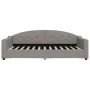 Sofá cama tela gris taupe 100x200 cm de vidaXL, Camas y somieres - Ref: Foro24-354191, Precio: 198,55 €, Descuento: %