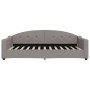 Sofá cama tela gris taupe 100x200 cm de vidaXL, Camas y somieres - Ref: Foro24-354191, Precio: 200,96 €, Descuento: %