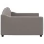 Sofá cama tela gris taupe 100x200 cm de vidaXL, Camas y somieres - Ref: Foro24-354191, Precio: 198,55 €, Descuento: %
