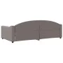 Sofá cama tela gris taupe 100x200 cm de vidaXL, Camas y somieres - Ref: Foro24-354191, Precio: 198,55 €, Descuento: %