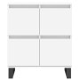 Aparadores 2 piezas madera contrachapada blanco de vidaXL, Aparadores - Ref: Foro24-3190181, Precio: 142,31 €, Descuento: %