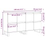 Aparadores 2 piezas madera contrachapada blanco de vidaXL, Aparadores - Ref: Foro24-3190181, Precio: 142,31 €, Descuento: %