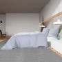 Juego de funda nórdica algodón gris 140x200 cm de vidaXL, Fundas de nórdico - Ref: Foro24-136106, Precio: 23,21 €, Descuento: %