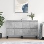Aparadores 2 uds madera contrachapada gris hormigón de vidaXL, Aparadores - Ref: Foro24-3190185, Precio: 157,91 €, Descuento: %