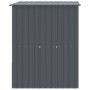 Caseta perros con tejado acero galvanizado gris 165x153x181 cm de vidaXL, Casetas para perros - Ref: Foro24-172363, Precio: 2...
