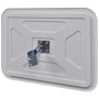 Espejo de tráfico convexo rectangular con reflectores 60 x 80cm de vidaXL, Señales de carretera y tráfico - Ref: Foro24-14168...