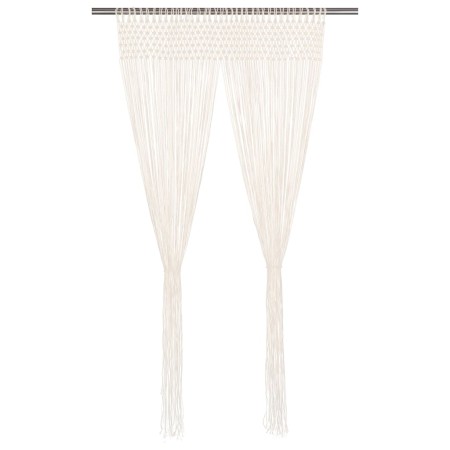 Cortina de macramé algodón 140x240 cm de vidaXL, Cortinas y visillos - Ref: Foro24-133874, Precio: 40,29 €, Descuento: %