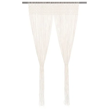 Macrame cotton curtain 140x240 cm by vidaXL, Curtains and curtains - Ref: Foro24-133874, Price: 39,47 €, Discount: %