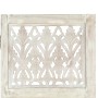 Biombo 3 paneles tallado a mano madera mango blanco 120x165 cm de vidaXL, Divisores de ambientes - Ref: Foro24-285330, Precio...