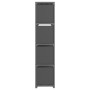 Estantería de 12 cubos de tela gris 103x30x141 cm de vidaXL, Librerías y estanterías - Ref: Foro24-322616, Precio: 38,53 €, D...
