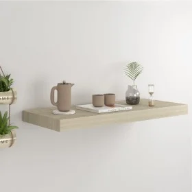 Estante flotante de pared MDF color roble 60x23,5x3,8 cm de vidaXL, Estantes y estanterías - Ref: Foro24-323874, Precio: 21,8...