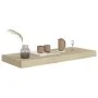 Estante flotante de pared MDF color roble 60x23,5x3,8 cm de vidaXL, Estantes y estanterías - Ref: Foro24-323874, Precio: 21,8...