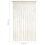 Cortina de macramé algodón 140x240 cm de vidaXL, Cortinas y visillos - Ref: Foro24-323975, Precio: 50,31 €, Descuento: %