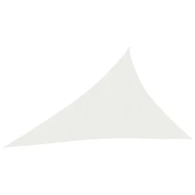 Toldo de vela HDPE blanco 160 g/m² 3x4x5 m de vidaXL, Sombrillas - Ref: Foro24-311256, Precio: 23,34 €, Descuento: %