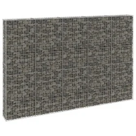 Gabionenwand mit verzinkten Stahlabdeckungen 300x30x200 cm von vidaXL, Zaunpaneele - Ref: Foro24-147823, Preis: 236,77 €, Rab...