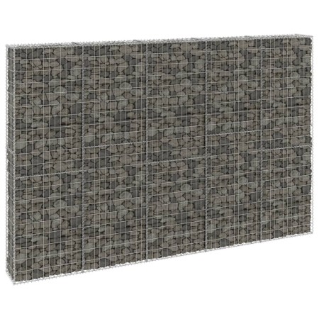 Muro de gaviones con cubiertas acero galvanizado 300x30x200 cm de vidaXL, Paneles de vallas - Ref: Foro24-147823, Precio: 245...