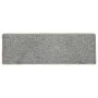 Alfombras de peldaños de escalera 15uds blanco y gris 65x21x4cm de vidaXL, Alfombrillas para escalones - Ref: Foro24-326198, ...