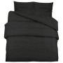 Juego de funda nórdica algodón negro 200x200 cm de vidaXL, Fundas de nórdico - Ref: Foro24-136114, Precio: 37,99 €, Descuento: %