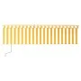 Toldo automático retráctil con persiana amarillo y blanco 5x3 m de vidaXL, Toldos - Ref: Foro24-3069348, Precio: 507,79 €, De...