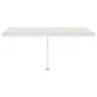 Toldo de pie automático crema 500x300 cm de vidaXL, Toldos - Ref: Foro24-3069587, Precio: 612,89 €, Descuento: %