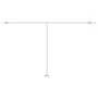 Toldo de pie automático amarillo y blanco 500x300 cm de vidaXL, Toldos - Ref: Foro24-3069588, Precio: 586,60 €, Descuento: %